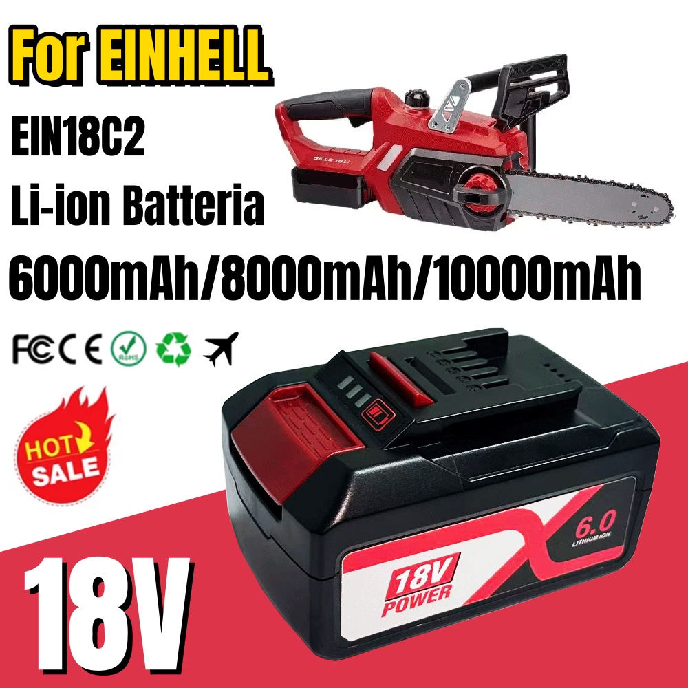 For EINHELL TE18 18V 8Ah 6Ah L - đánh giá và giá Power Xchange Tools