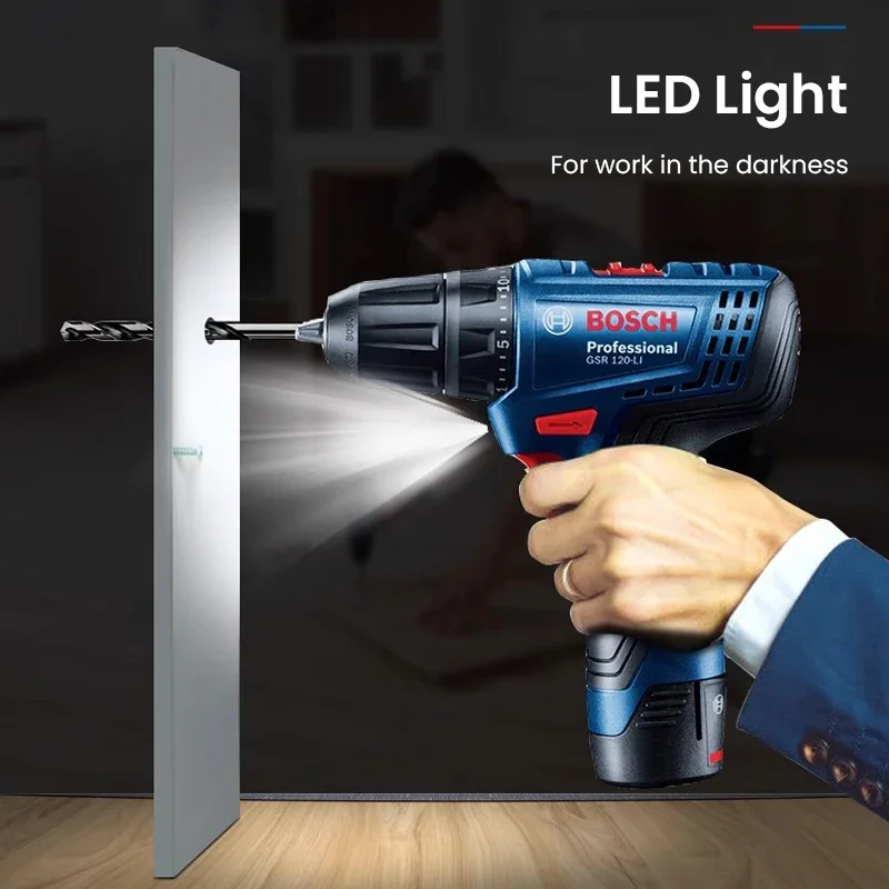 Bosch GSR120-LI Electric Drill - đánh giá và giá Power Tools Professional