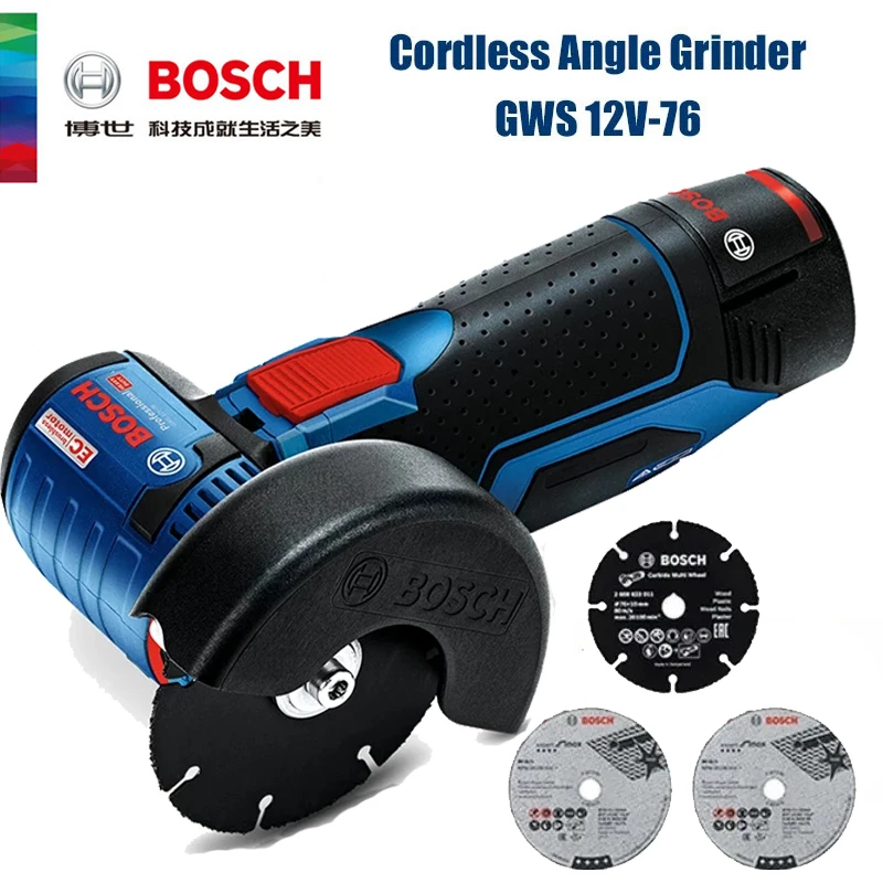 Bosch  GWS 12V-76 Professional - đánh giá và giá Power Tools Professional