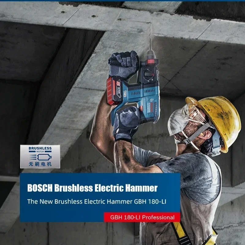 BOSCH GBH 180-LI Brushless Cor - đánh giá và giá Power Tools Professional