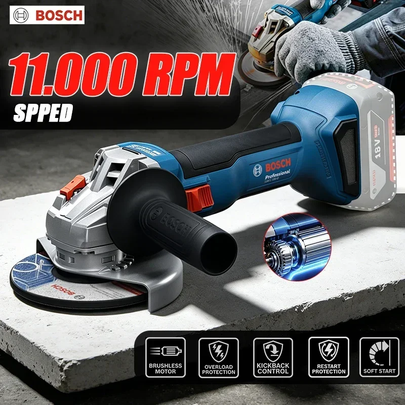 BOSCH GWS 18V-8 Cordless Angle - đánh giá và giá Power Tools Professional